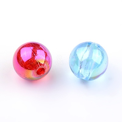 Eco-Friendly Transparent Acrylic Beads PL734M-1