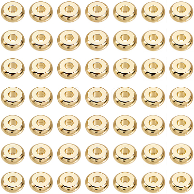 Brass Beads KK-BBC0021-17C-1