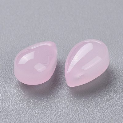 Imitation Jade Glass Beads GGLA-M004-05C-02-1