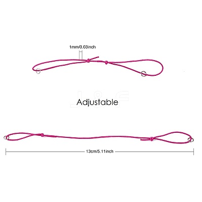 Elastic Cord Bracelet Making X-AJEW-JB00008-07-1