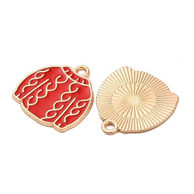 Christmas Alloy Enamel Pendants LS-ENAM-K080-01K-G-1