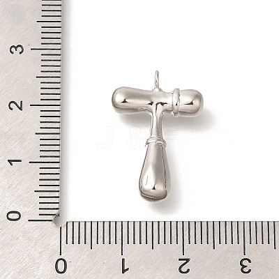 Rack Plating Brass Pendants KK-I722-08P-T-1
