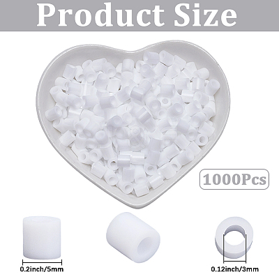 1000Pcs PE DIY Melty Beads Fuse Beads Refills DIY-SP0006-83C-1