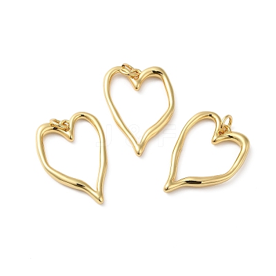Rack Plating Brass Pendants KK-O142-24G-1