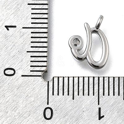 Brass Micro Pave Cubic Zirconia Pendants KK-B132-12P-A-1