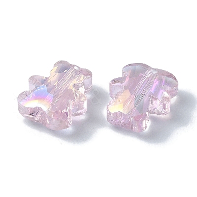 Electroplate Glass Beads EGLA-P059-01B-AB01-1