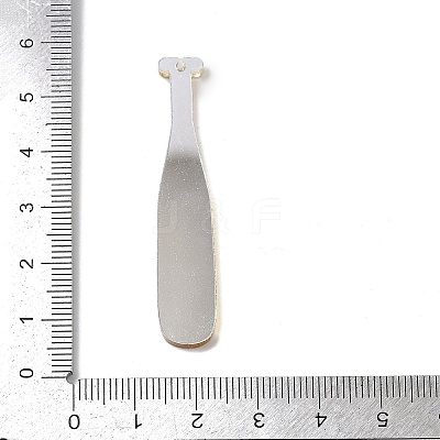 Printed Opaque Acrylic Pendants FIND-D283-07A-1