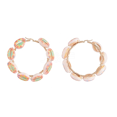 304 Stainless Steel Hoop Earrings X-EJEW-JE04102-01-1