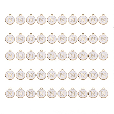 Golden Plated Alloy Charms ENAM-SZ0001-25A-N-1