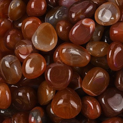 Dyed & Heated Natural Agate Beads G-J402-02A-01-1