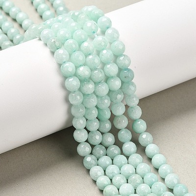 Natural Malaysia Jade Beads Strands X-G-K288-6mm-13-1