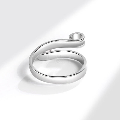 Brass Open Cuff Ring SENE-PW0017-12-1