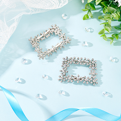 Alloy Crystal Rhinestone Shoe Decoration ALRI-FG0001-03A-1