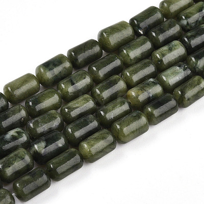 Natural Chinese Jade Beads Strands G-N346-01B-11-1