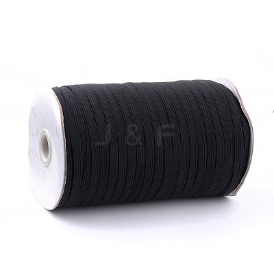 3/8 inch Flat Braided Elastic Rope Cord EC-R030-10mm-02-1