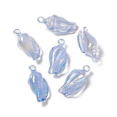UV Plating Acrylic Pendants PACR-M003-09F-1