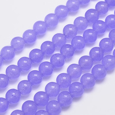Natural & Dyed Malaysia Jade Bead Strands X-G-A146-8mm-A19-1
