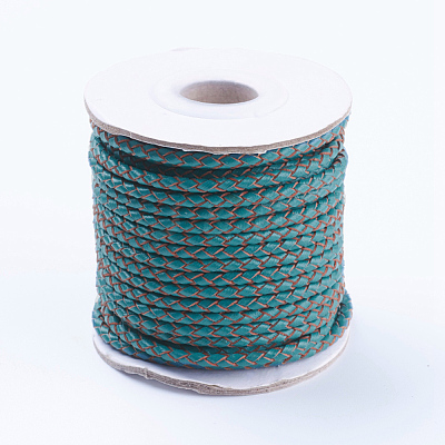 Round Braided Cowhide Cords WL-L009-01U-1