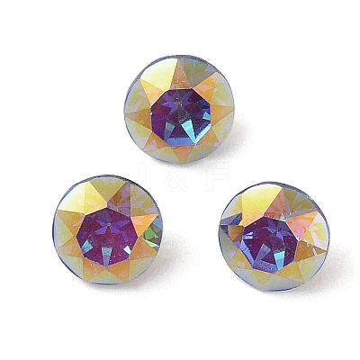 Glass Rhinestone Cabochons RGLA-L029-09B-1