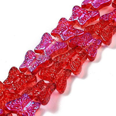 Transparent Glass Beads Strands GLAA-F114-04A-1