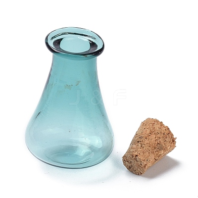 Glass Cork Bottles AJEW-O032-01G-1