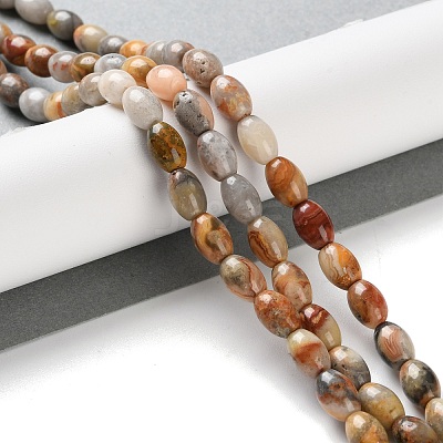 Natural Crazy Agate Beads Strands G-I369-B05-01-1
