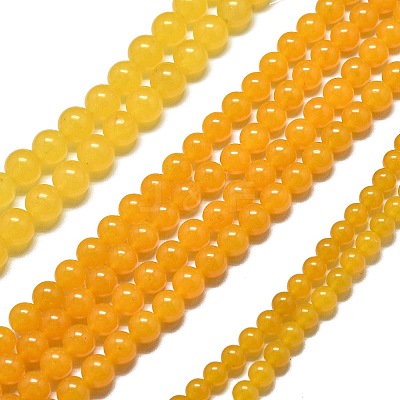 Natural Malaysia Jade Beads Strands G-L645-C01-6mm-23-1