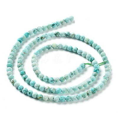 Natural Peruvian Turquoise(Jasper) Beads Strands G-J401-A01-01-1