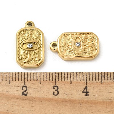304 Stainless Steel Pendants STAS-I322-32G-02-1