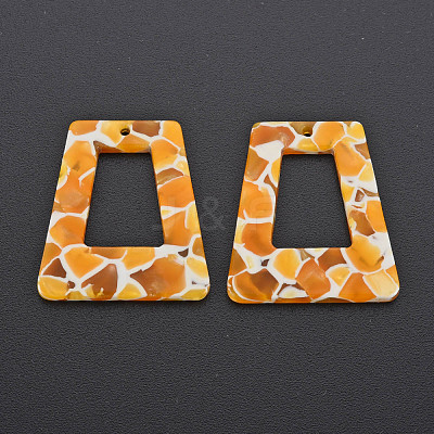 Cellulose Acetate(Resin) Pendants KY-N015-020-04-1