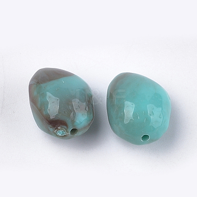 Acrylic Beads OACR-S029-019H-1