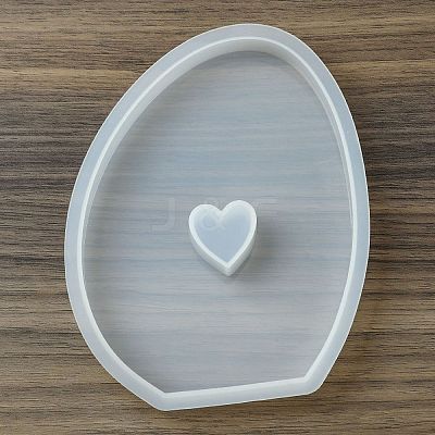 Easter Egg with Heart Shape Candle Holder Silicone Molds LS-SIL-Z019-01A-1
