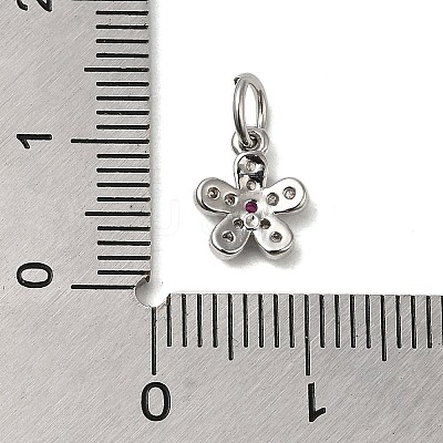 Rack Plating Brass Pendants KK-M271-07P-1