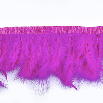 Turkey Feather Fringe Trimming FIND-T037-03H-1