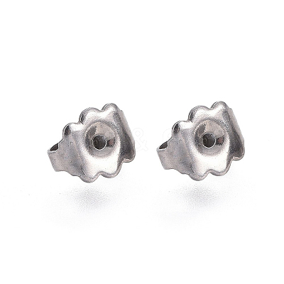 Non-Tarnish 304 Stainless Steel Ear Nuts X-STAS-L221-12P-1