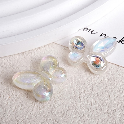 Transparent Acrylic Beads PW-WG9ACBE-01-1
