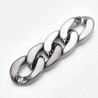 UV Plating ABS Plastic Linking Rings CCB-S162-03B-1