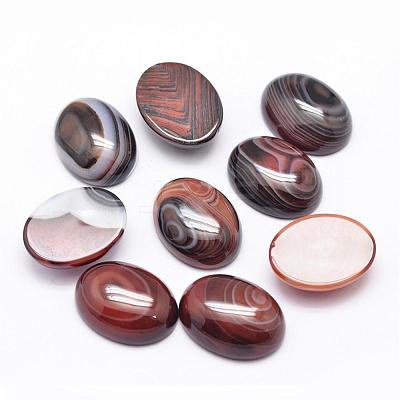 Natural Agate Cabochons G-P215-12-1