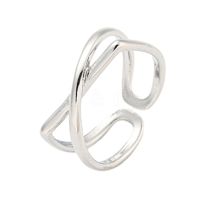 Brass Open Cuff Ring LS-RJEW-M175-01P-1