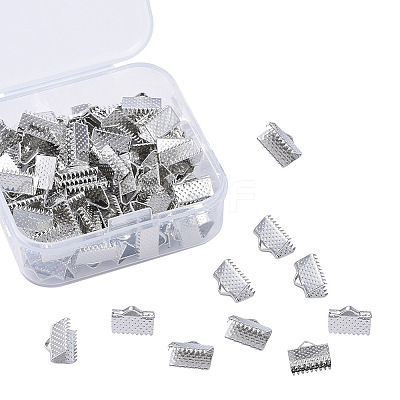 Iron Ribbon Crimp Ends IFIN-YW0001-13P-LF-1