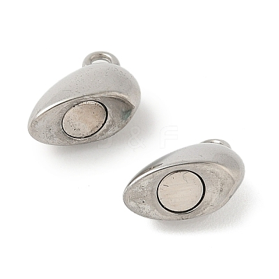 304 Stainless Steel Magnetic Clasps STAS-Z147-03P-01-1