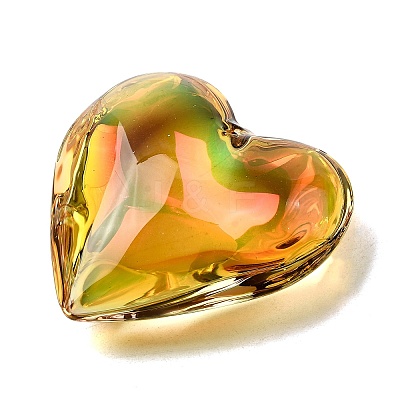 Electroplated Glass Pendants X-GLAA-G122-06A-1