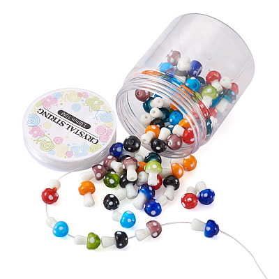 DIY Children Stretch Bracelets Making Kits DIY-CD0001-11-1