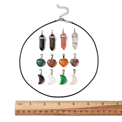 DIY Gemstone Necklace Making Kit DIY-FS0003-59-1
