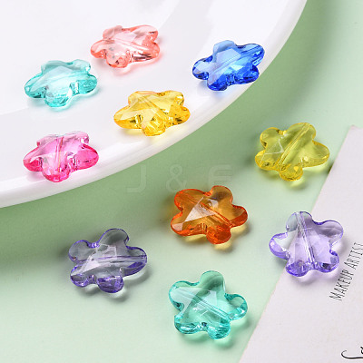 Transparent Acrylic Beads X-TACR-S154-32B-1