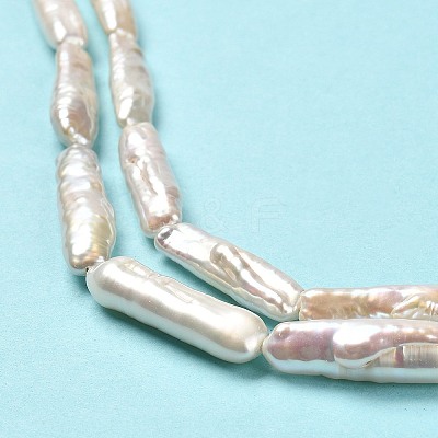 Natural Keshi Pearl Beads Strands PEAR-J007-23-1