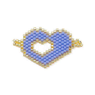 3Pcs 3 Style Handmade Loom Pattern MIYUKI Seed Beads PALLOY-MZ00051-1