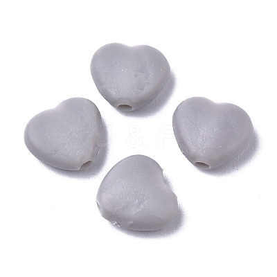Heart PVC Plastic Cord Lock for Mouth Cover KY-D013-04E-1
