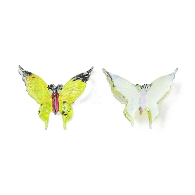 Translucent Resin Cabochons RESI-E039-25-1