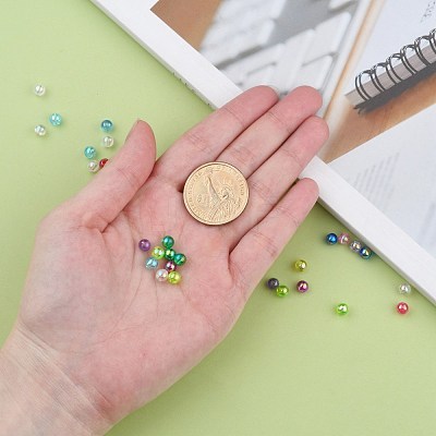 Eco-Friendly Transparent Acrylic Beads PL732M-1